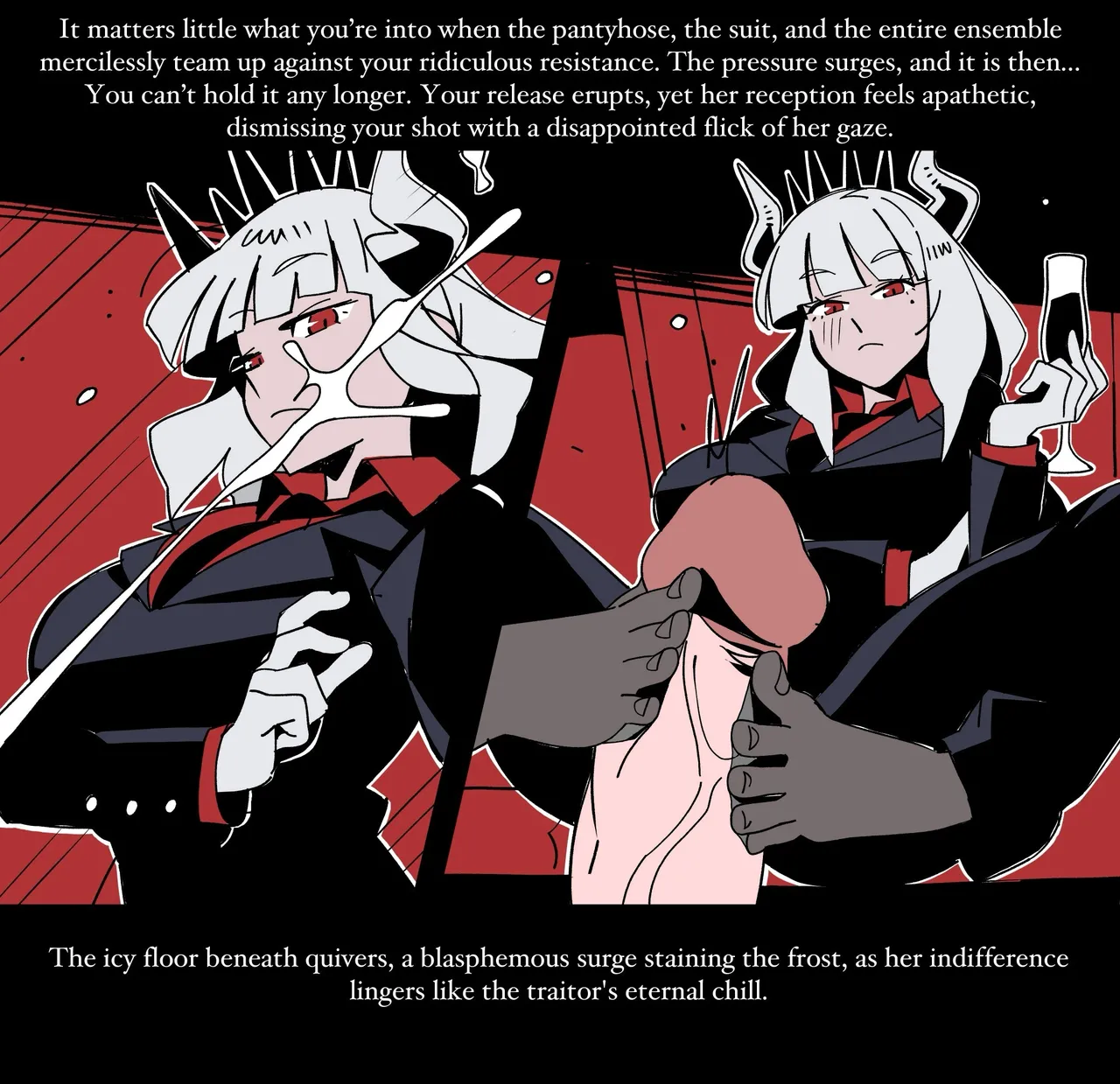 Helltaker Fanart Madness  Lucifer chapter colorized page 11 full