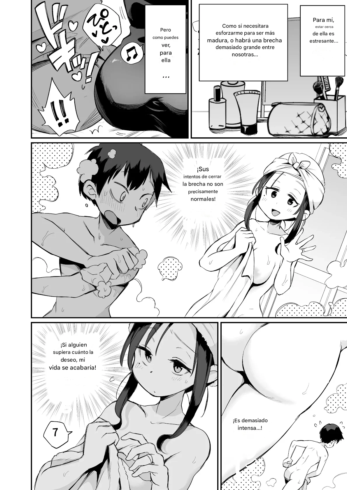 Guigui Kuru Gibo to AV Kanshou ~Fudeoroshi Hen~｜Mirando PORNO con Mi Empalagosa Madrastra ~La Primera Vez~ page 5 full