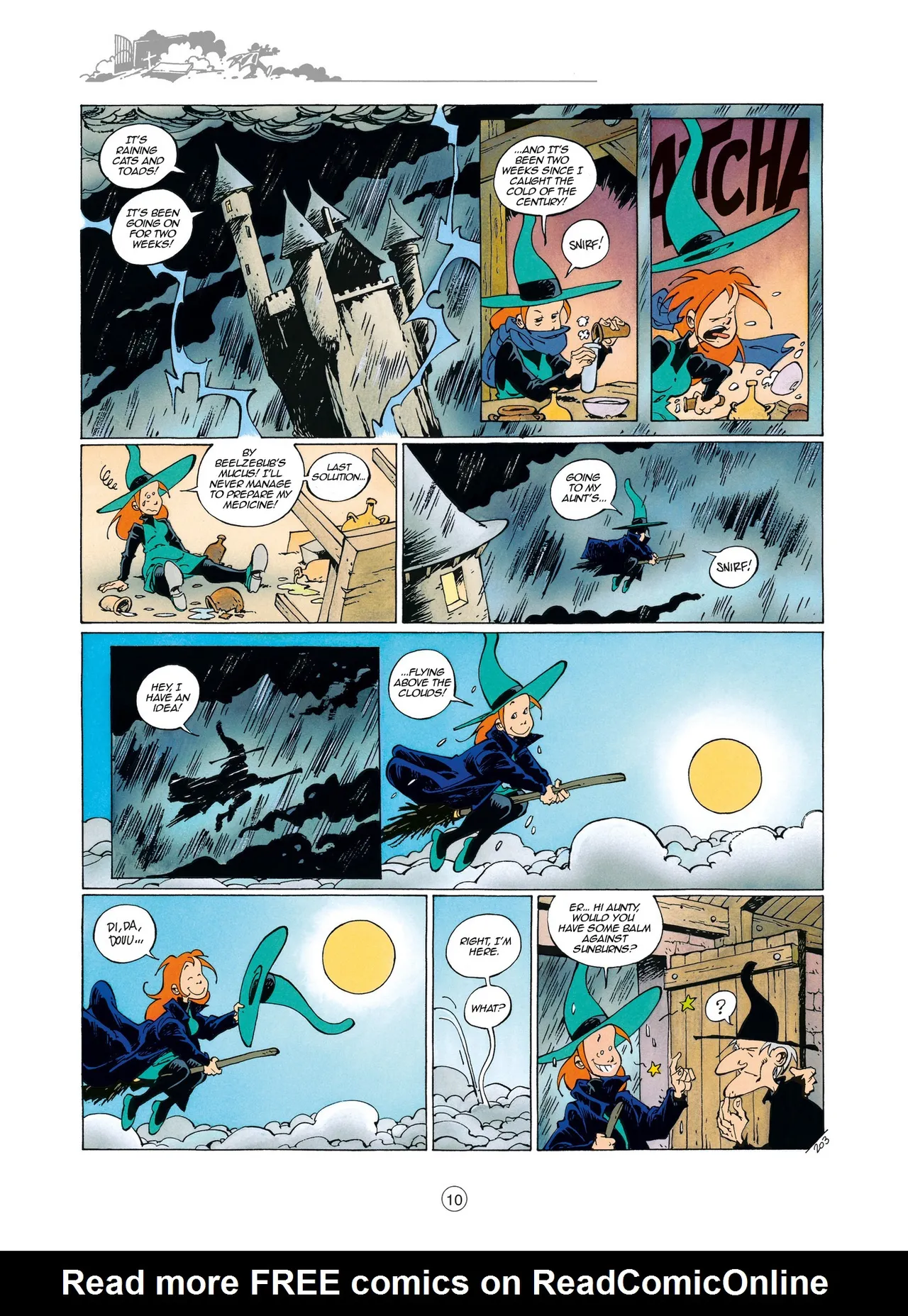 Mélusine #06 - Gilson & Clarke - Imps and Elves, 1999 page 10 full