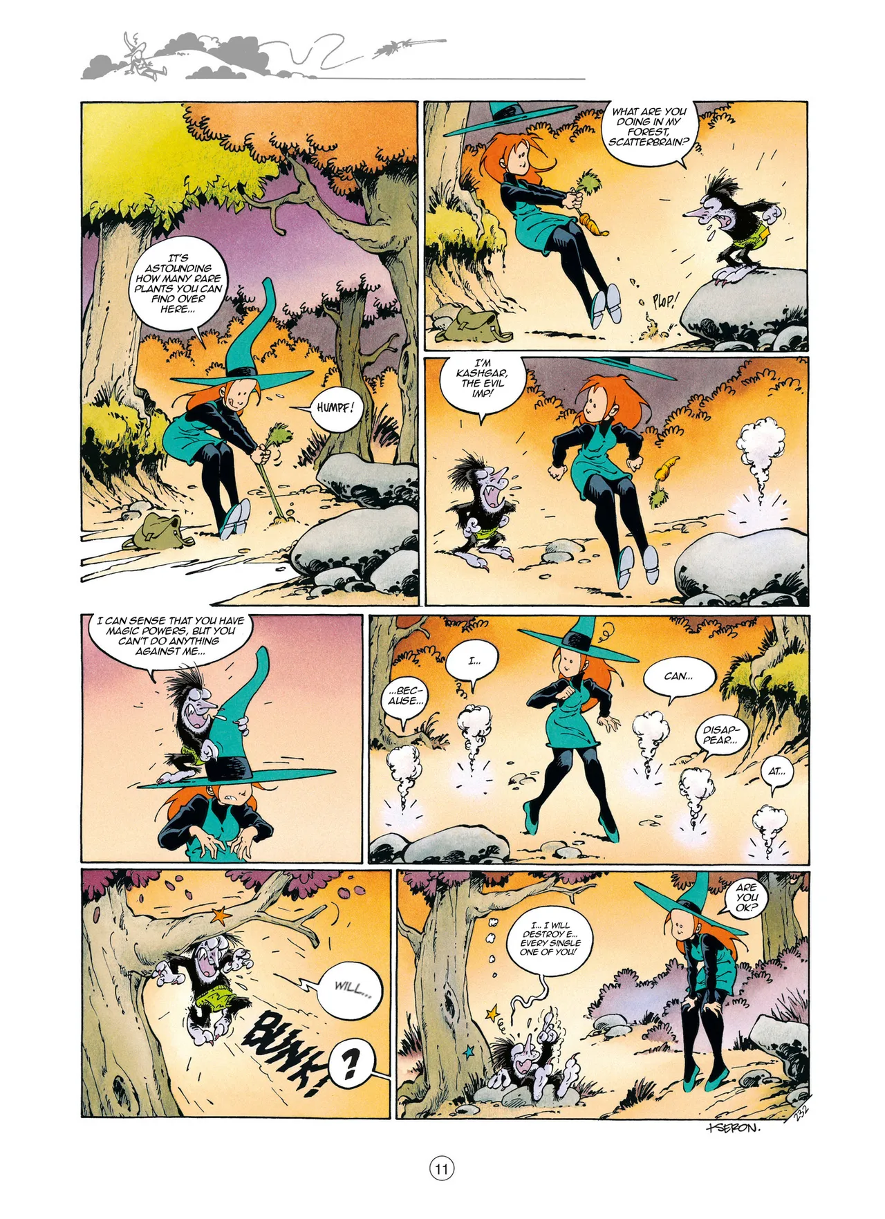 Mélusine #06 - Gilson & Clarke - Imps and Elves, 1999 page 11 full