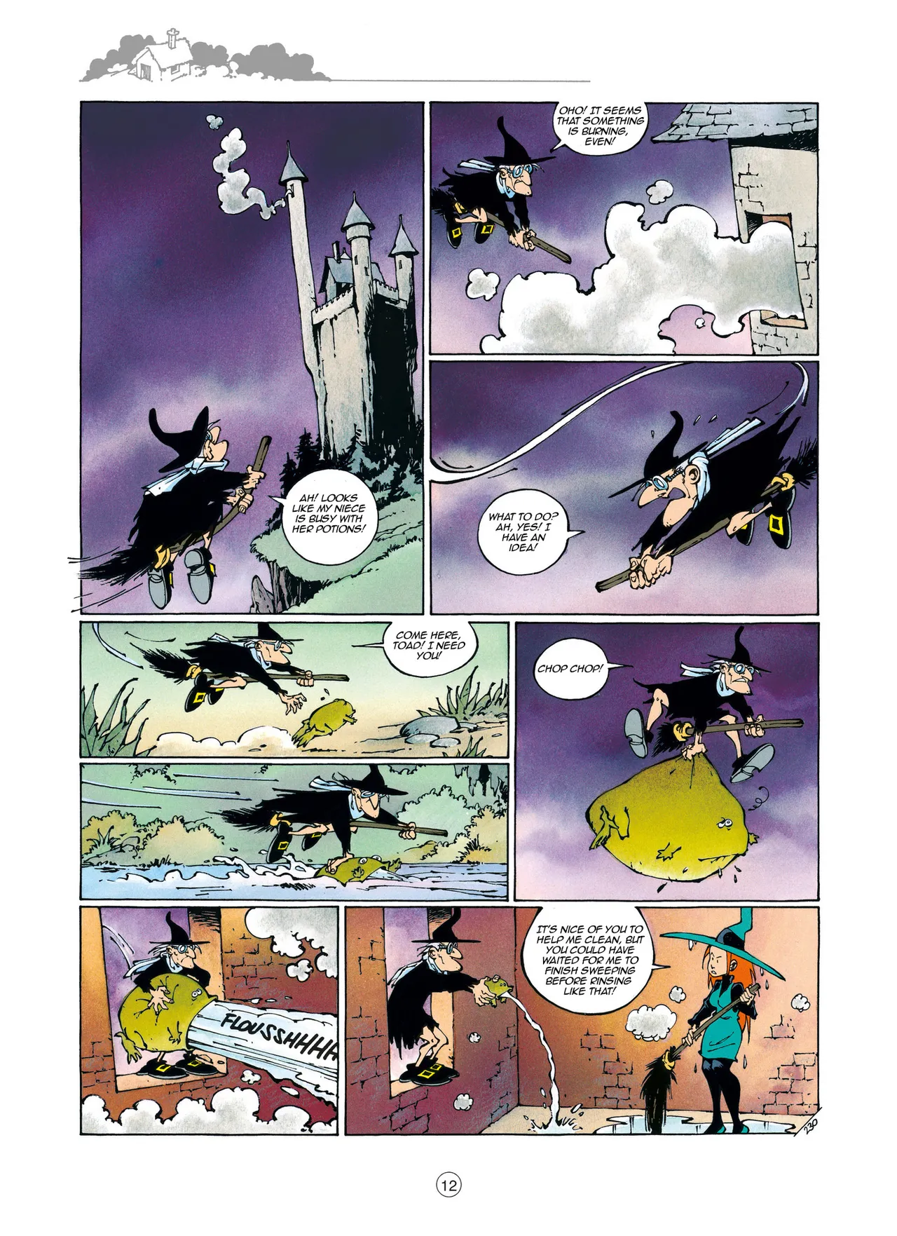 Mélusine #06 - Gilson & Clarke - Imps and Elves, 1999 page 12 full