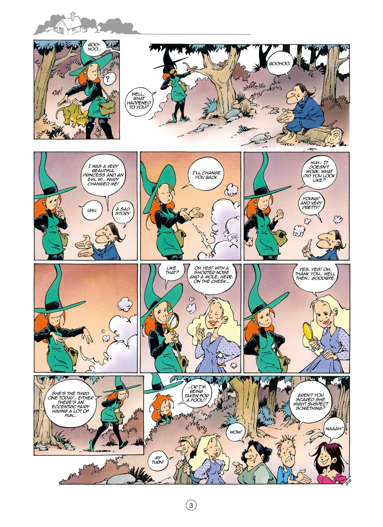 Mélusine #06 - Gilson & Clarke - Imps and Elves, 1999 page 3 full