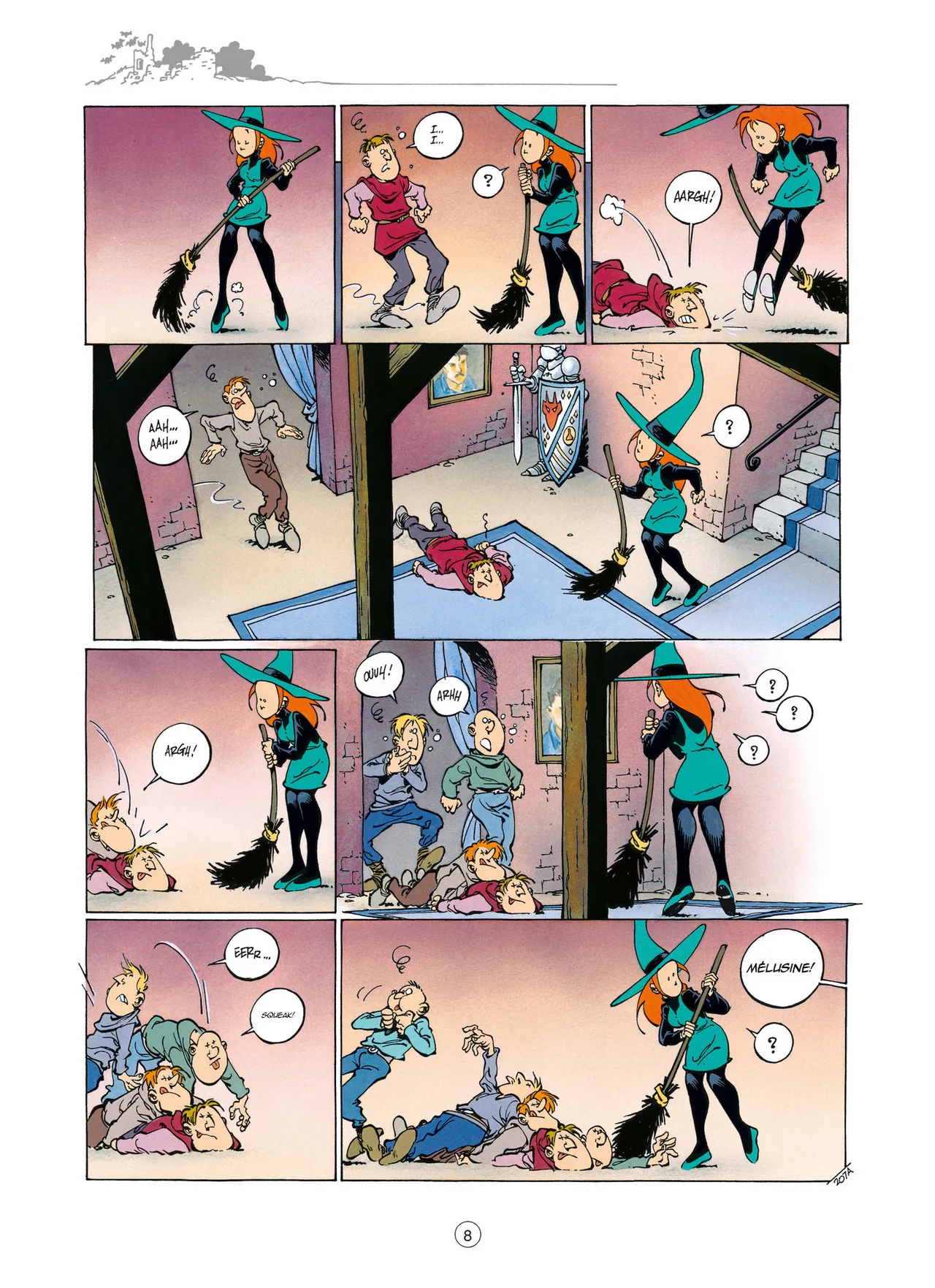 Mélusine #06 - Gilson & Clarke - Imps and Elves, 1999 page 8 full