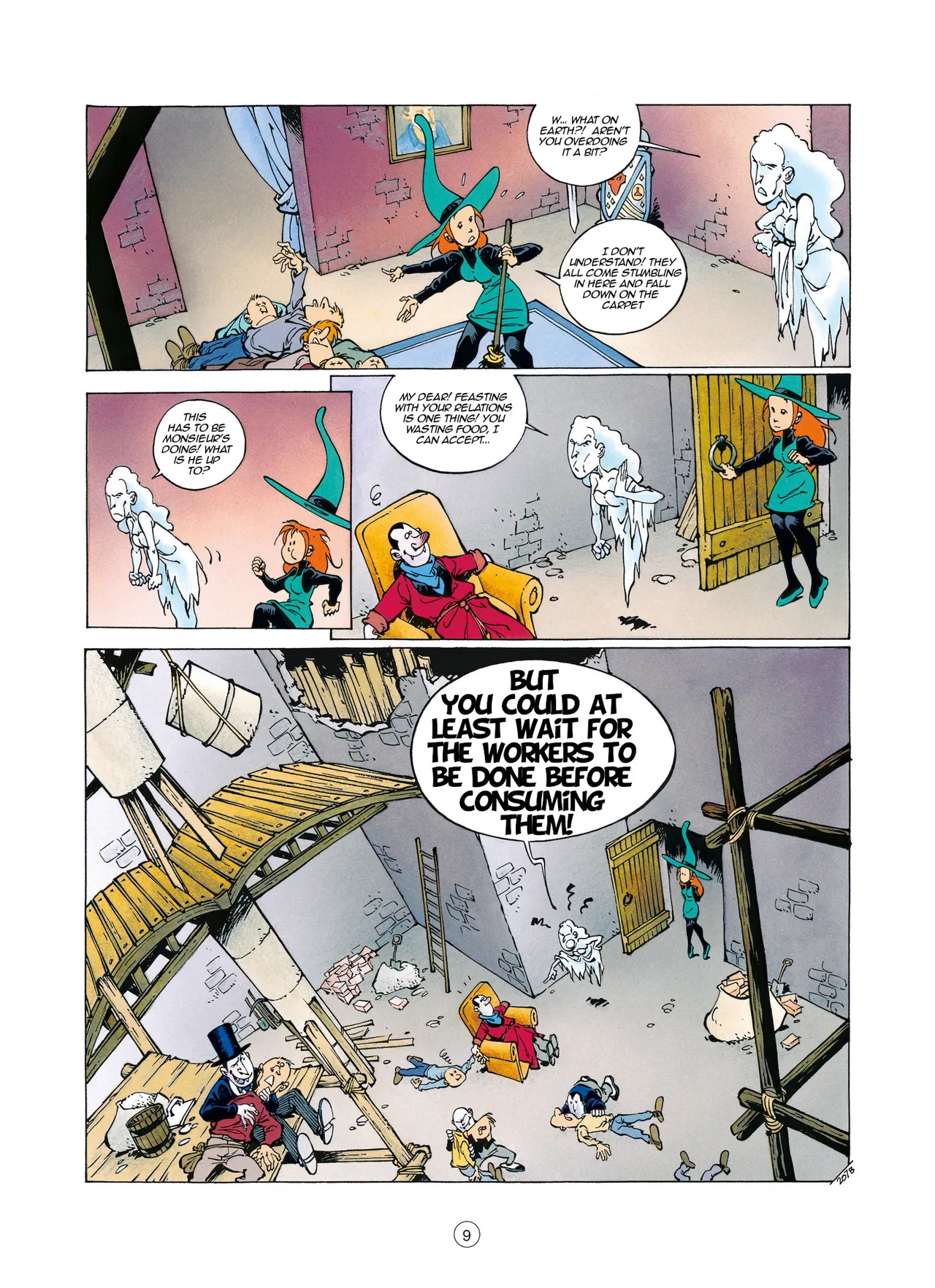 Mélusine #06 - Gilson & Clarke - Imps and Elves, 1999 page 9 full