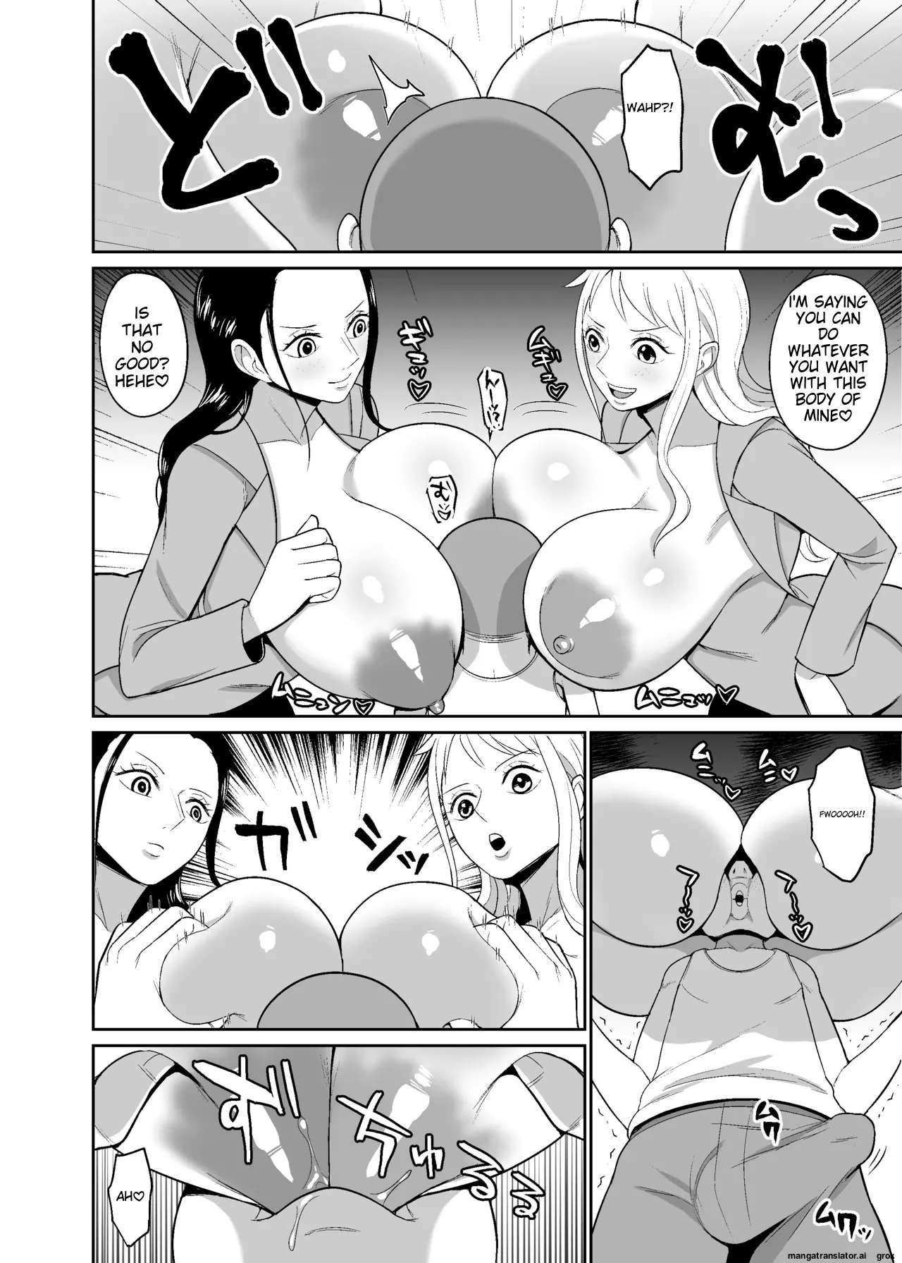 Saimin Onaho Pirates ~ Saimin o Kake Rareta Onna Kaizoku Futari o Hirottanode Onaho ni Shite mita page 6 full