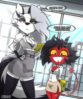 [H1Draw] Helluva Boss - Hellish Office (Ongoing) cover