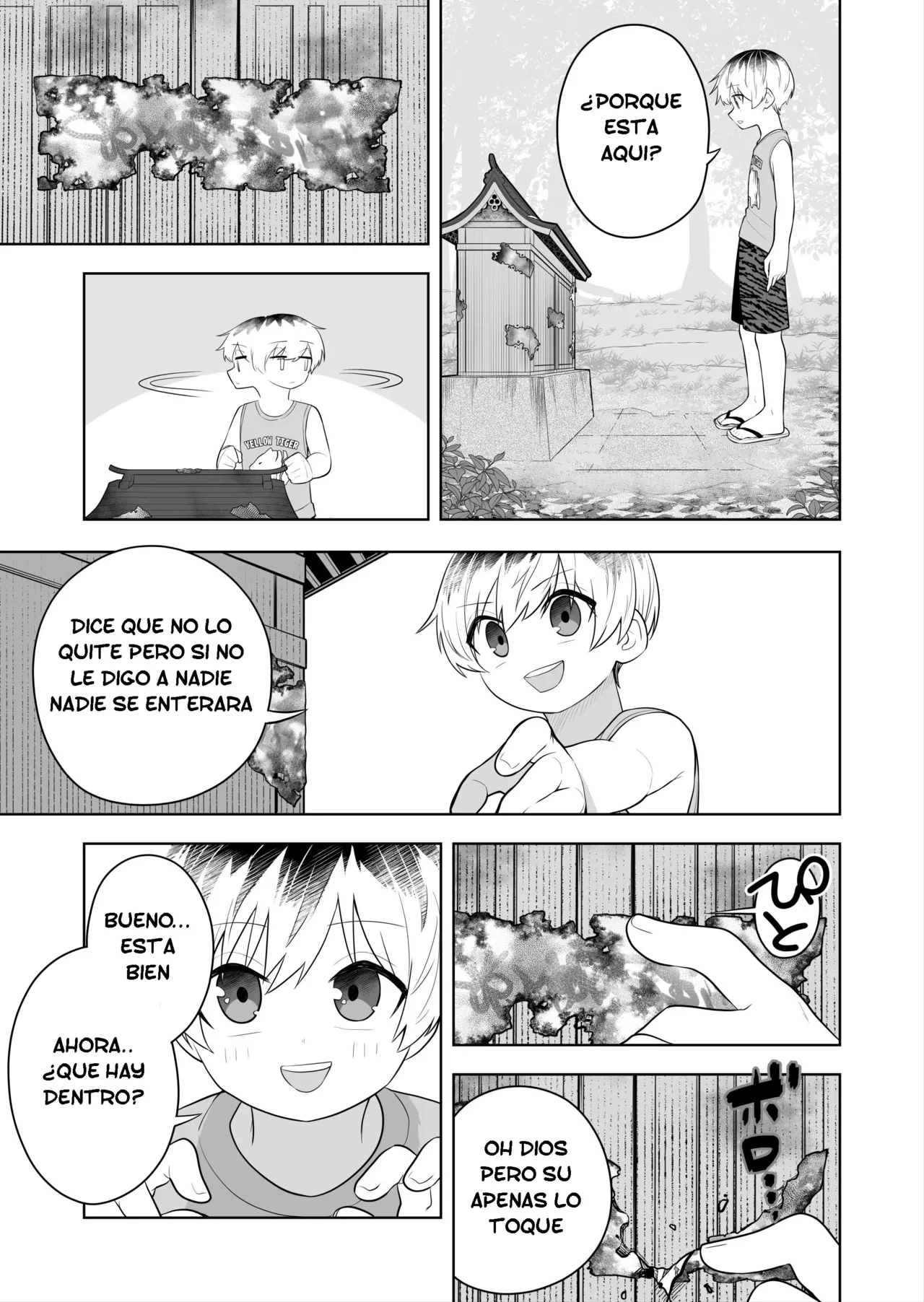 Hokora no Fuuin o Toite Akujin ♂♀ no Kenzoku ♀ ni Sarechau Hanashi | Rompí el sello y me convertí en el vasallo del dios maligno ♂♀ page 5 full