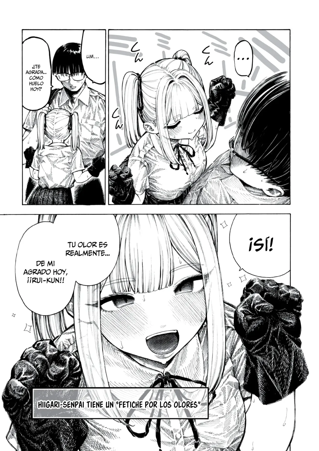 Hiiragi-senpai Sniff Sniff Sniff Sniff page 5 full