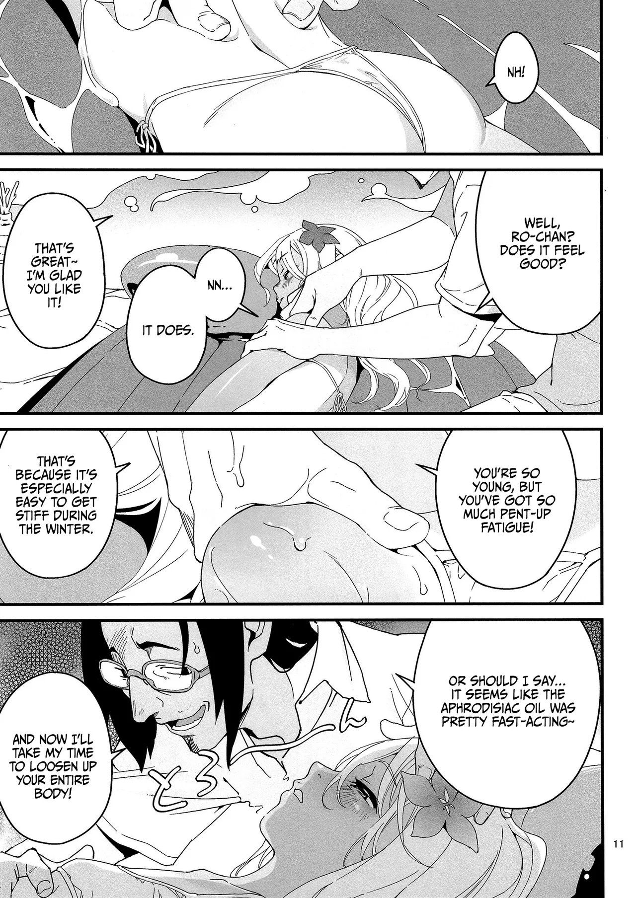 Hatsurei! Ro-chan no Fuyu demo Pokapoka Massage /  Deploy! Ro-chan's Masssage Is Warm Even In Winter page 10 full