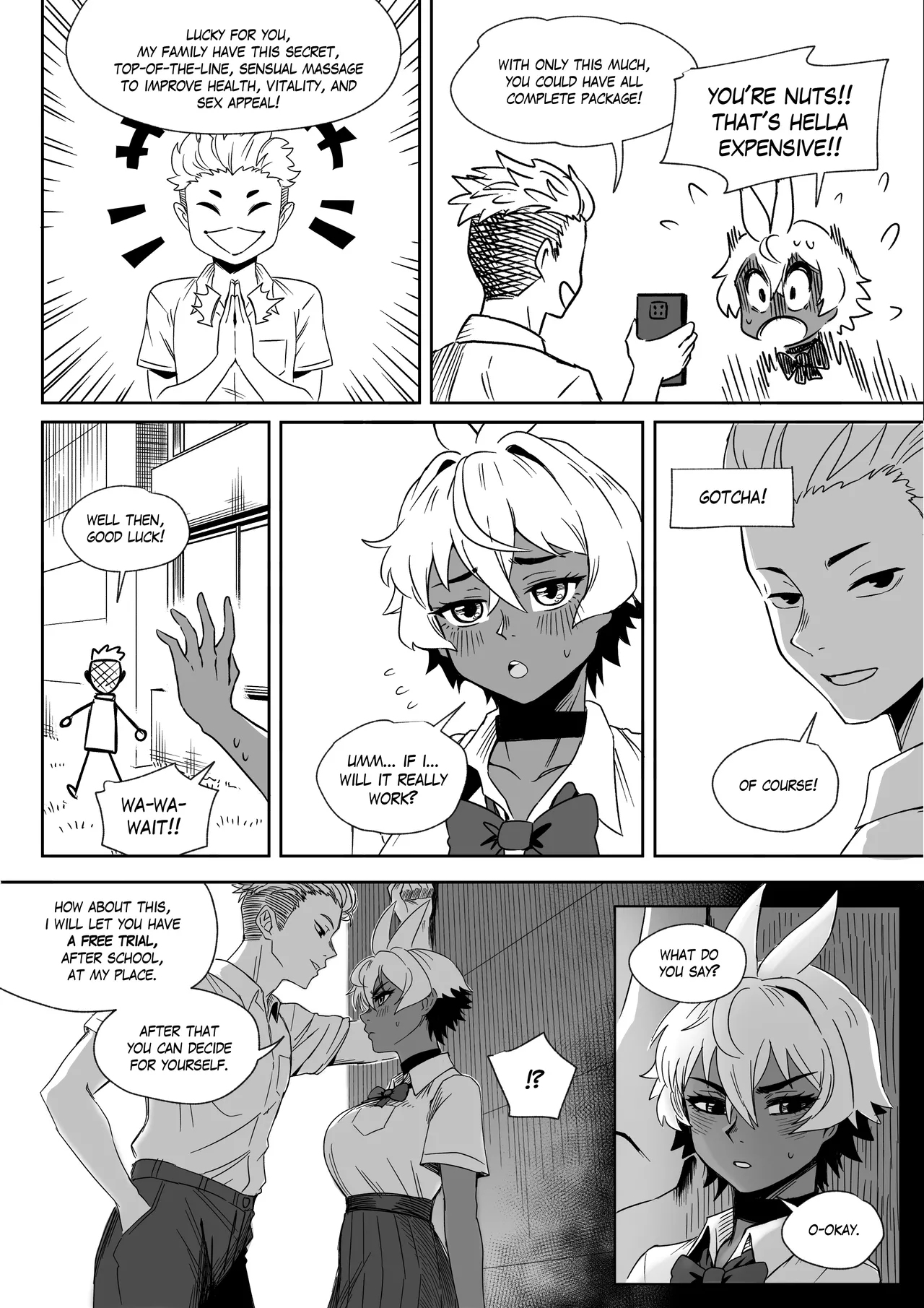 A Story About Stealing The Tomboy Childhood Friend From Harem Rom-Com Protagonist page 4 full