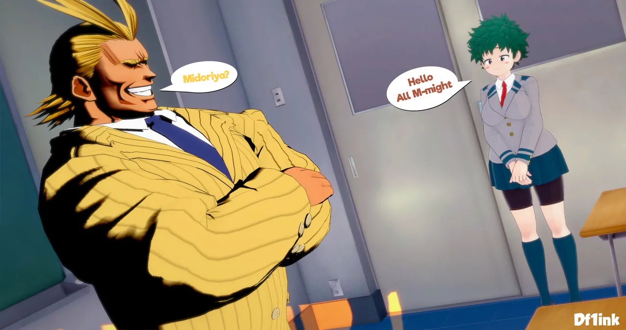 Chapter 3: Uraraka and Deku's Quirk page 12 full