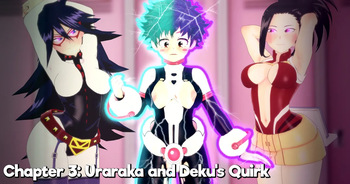 [Df1inc] Chapter 3: Uraraka and Deku's Quirk cover