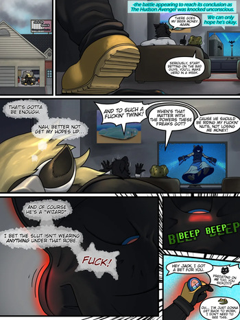 [TrashBadger] Horny Badger [English] cover