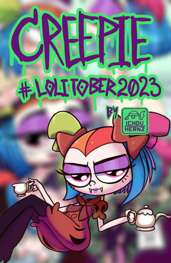 [Ichduhernz] CREEPIETOBER 2023 cover