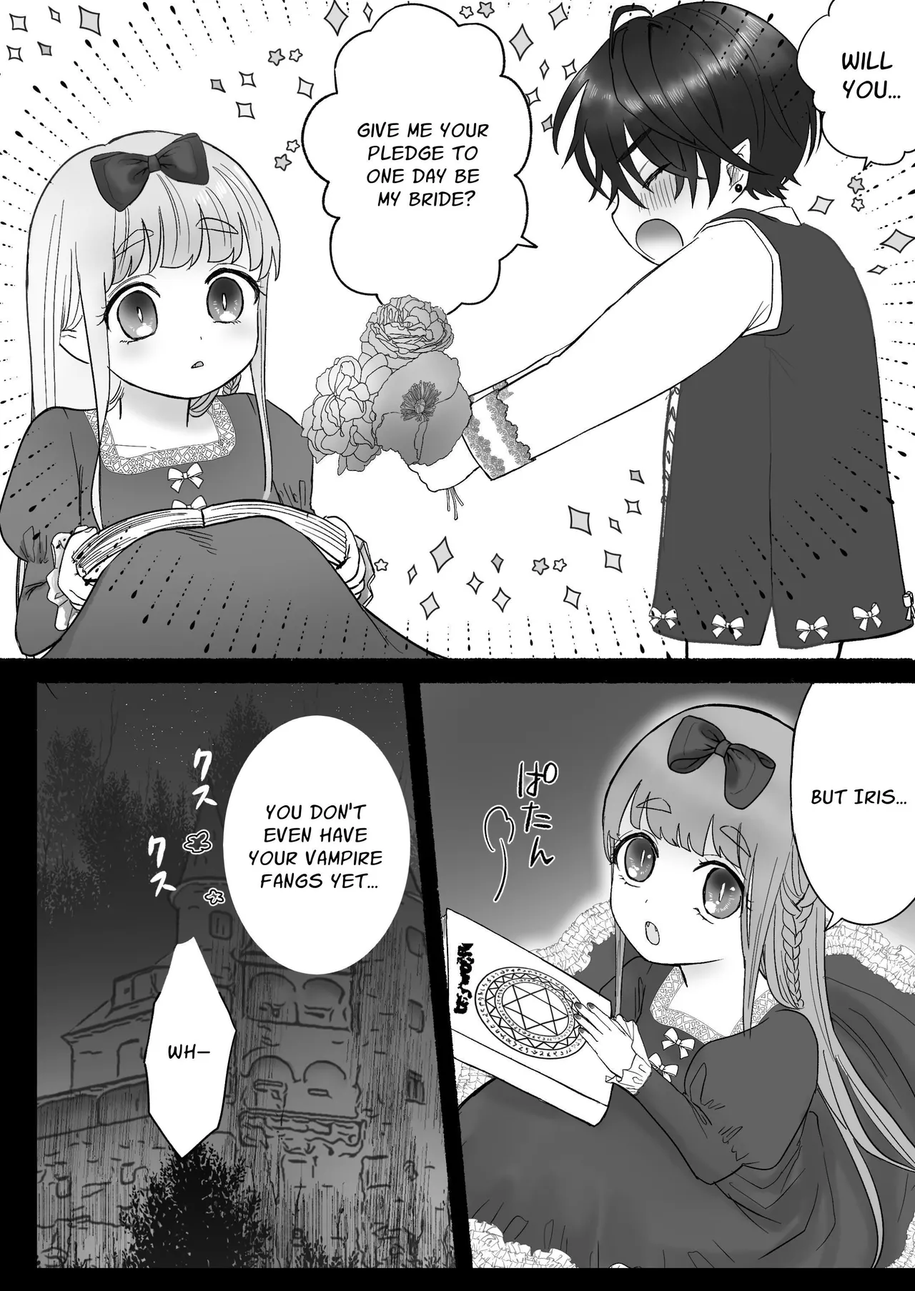 Kodoku na Kyuuketsuki ga Ningen ni Tensei Shita Konyakusha wo Teniireru made -Sambyakunen Goshi no Shuuchaku Ai- | How a Lonely Vampire Reclaims His Reincarnated Fiancée ~An Obsessive Love Spanning 300 Years~ page 3 full