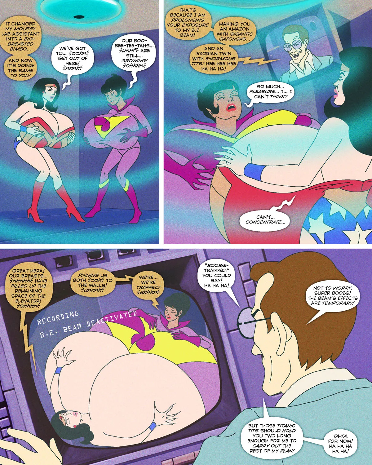 Super Friends with Benefits: Crowded Elevator to Nowhere page 3 full
