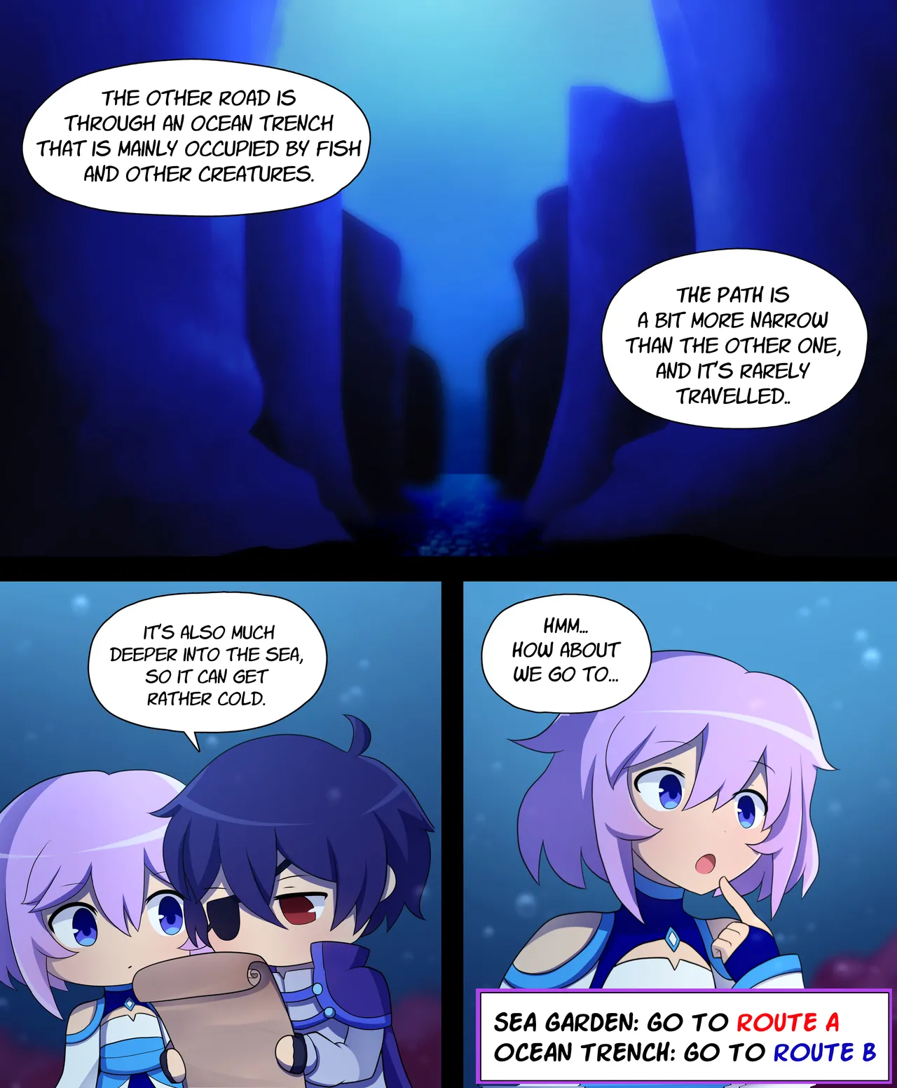 Seraph Ascent Chapter 1 With Secret Route B : OCEAN TRENCH page 10 full