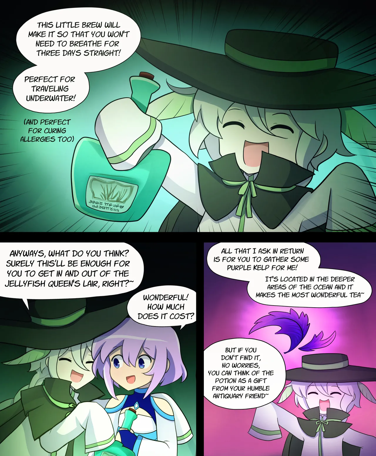Seraph Ascent Chapter 1 With Secret Route B : OCEAN TRENCH page 5 full