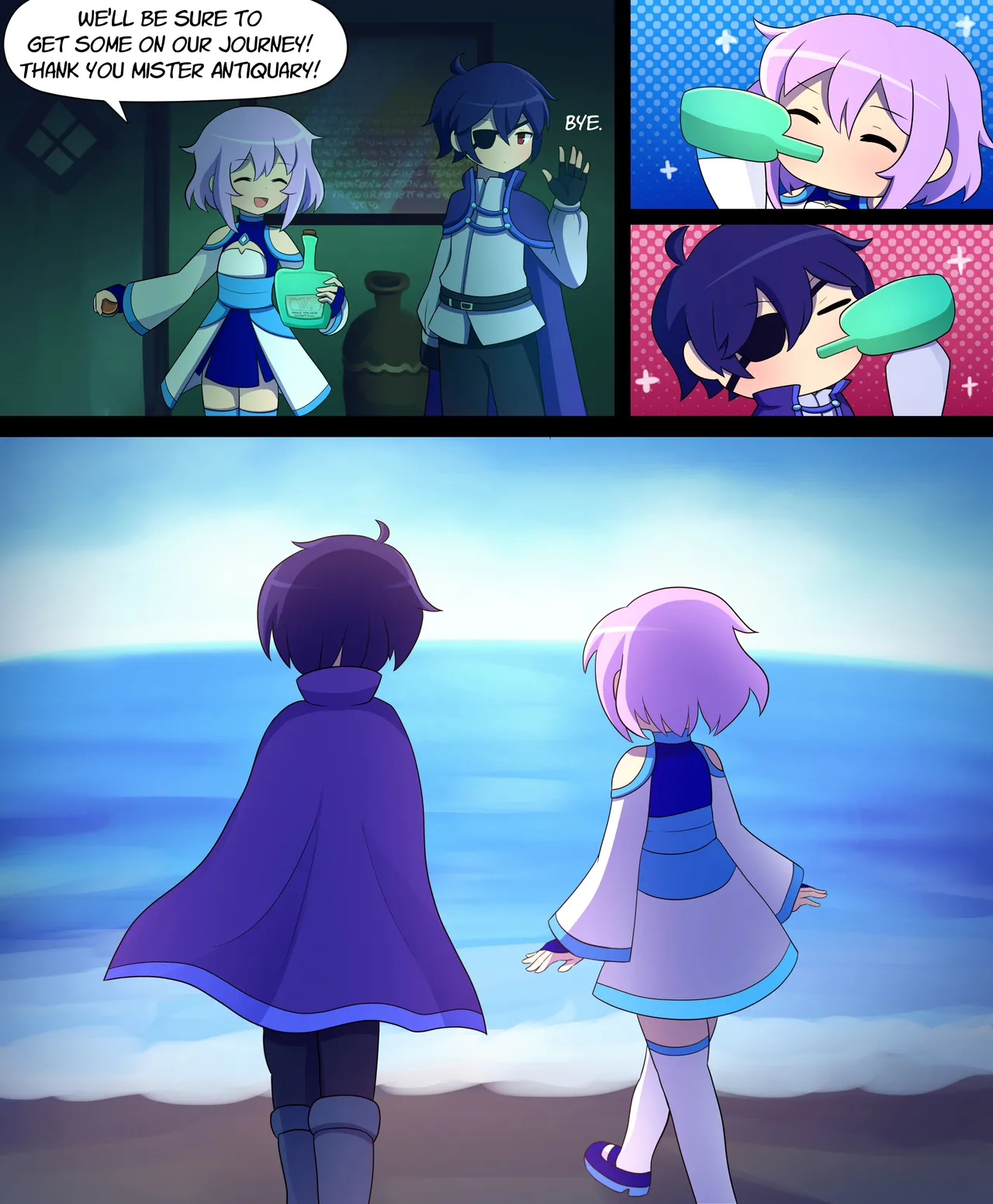 Seraph Ascent Chapter 1 With Secret Route B : OCEAN TRENCH page 6 full