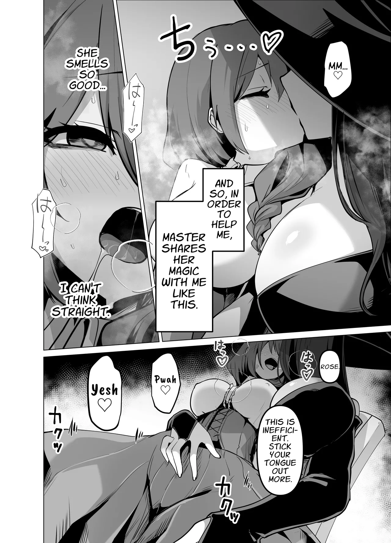 Oshishou-sama, Se~shi o Kudasai | Master, Please Bestow Me Your Mana! page 10 full