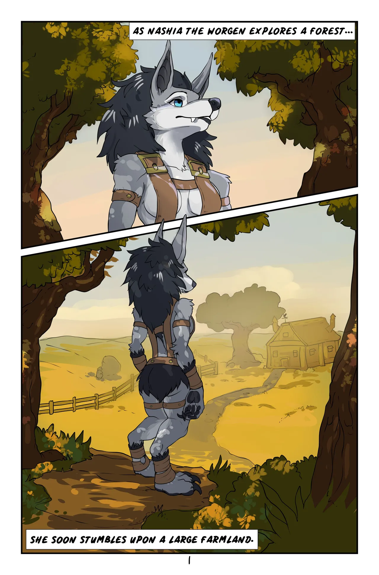 The Many Adventures of Nashia The Worgen: A New Helper page 2 full