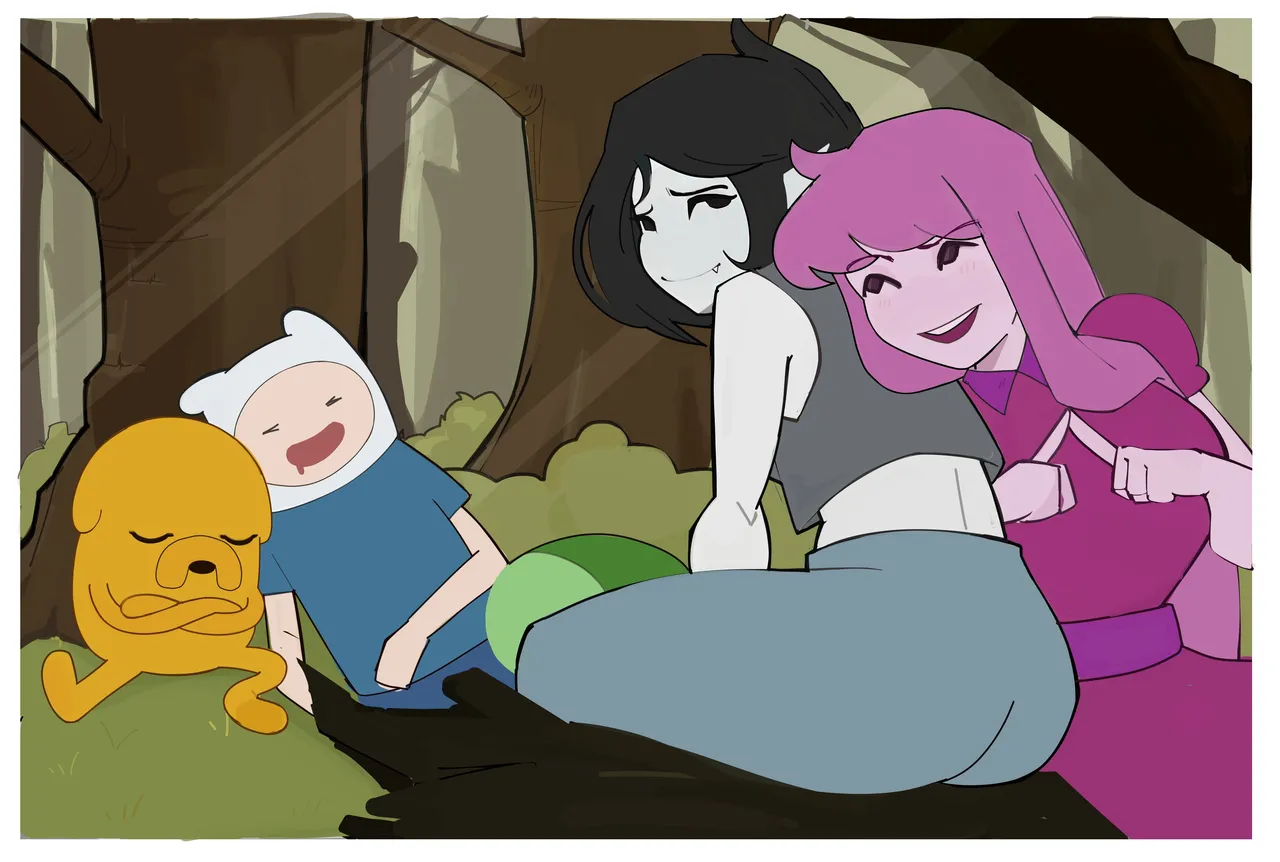 Adventure Time - Threesome page 1 full