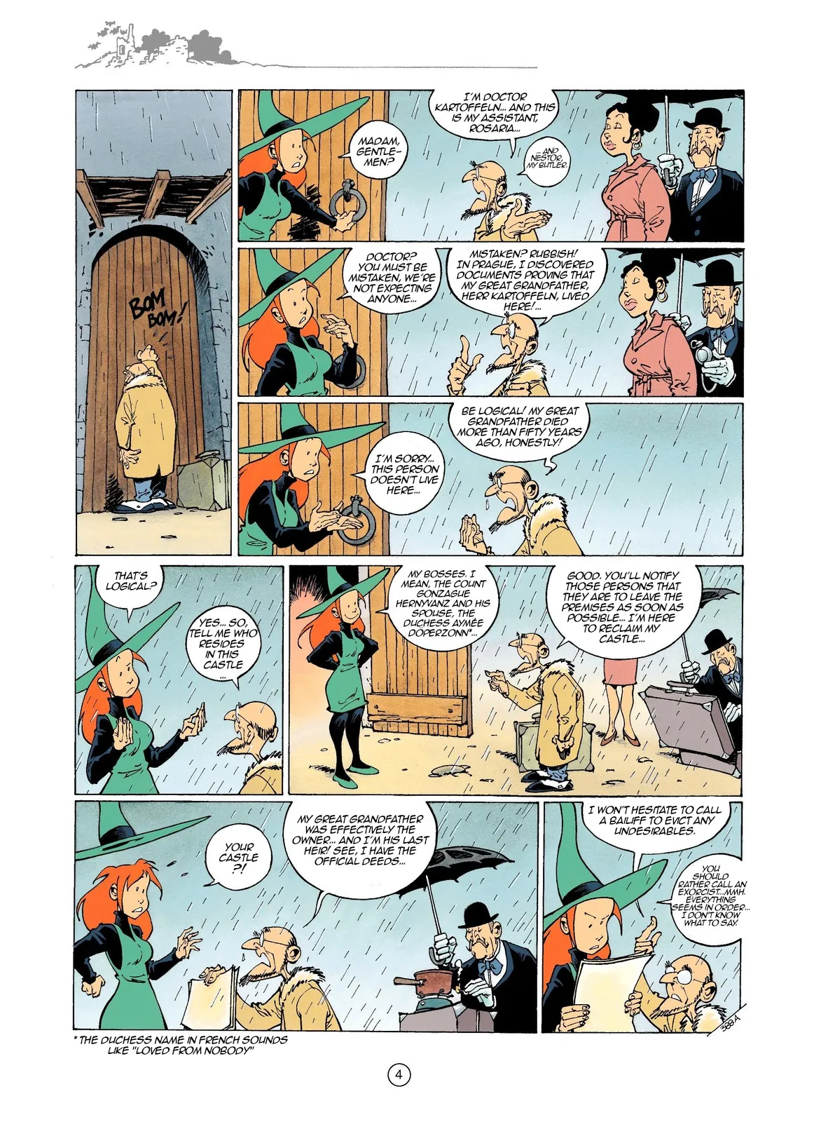 Mélusine #11 - Gilson & Clarke - Mélusine and the School of Witchcraft, 2003 page 4 full