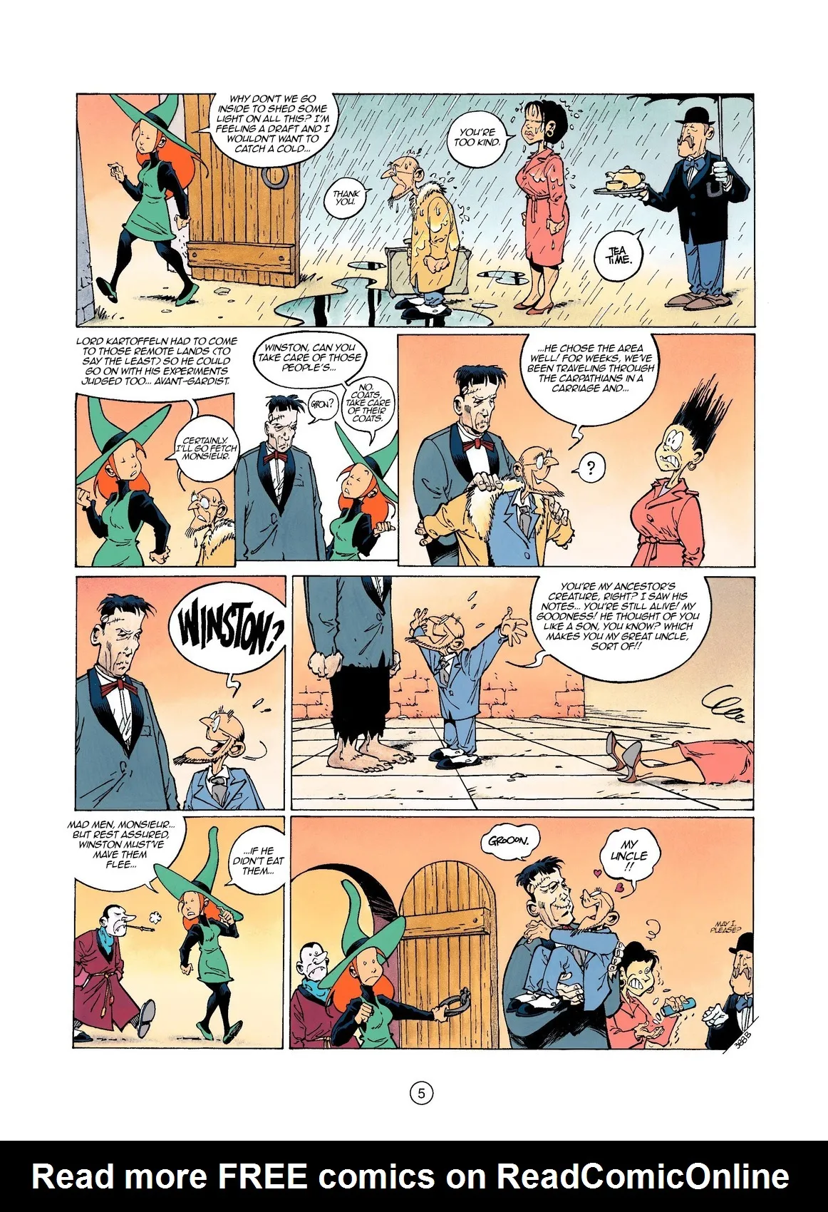 Mélusine #11 - Gilson & Clarke - Mélusine and the School of Witchcraft, 2003 page 5 full