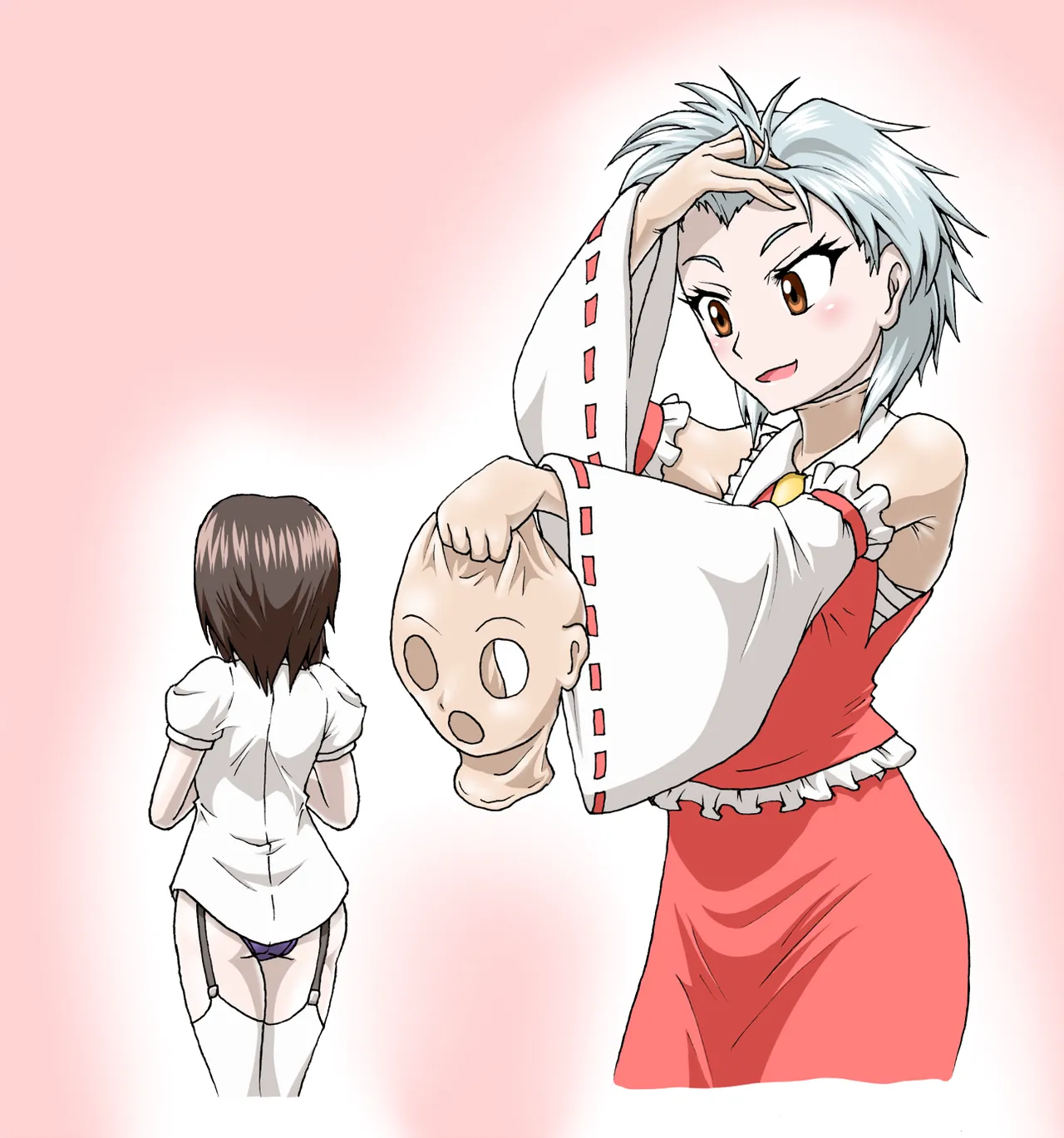 【Masking】Reimu⇔Sakuya page 12 full