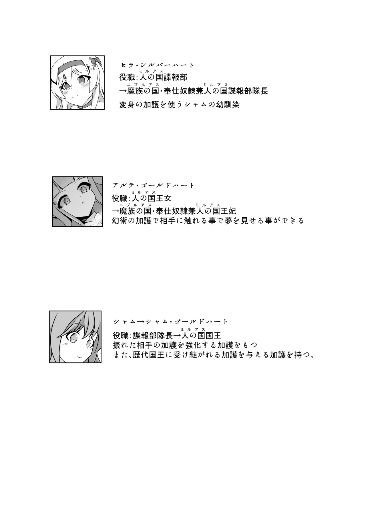 hito ga mazoku ni o tiru toki page 3 full