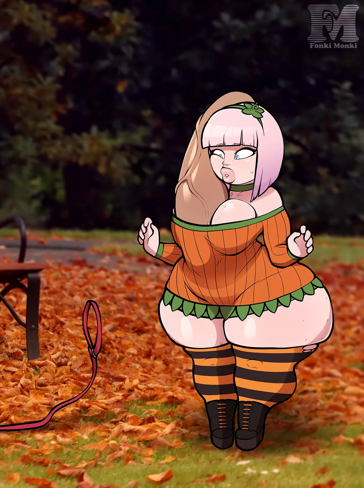 Jill and Pepper trick-or-tricking page 3 full