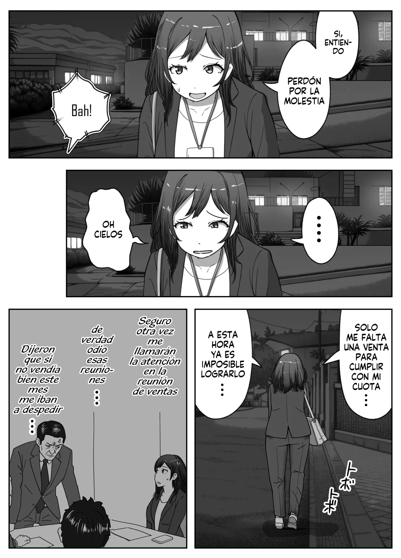 Eigyousaki de Kyokon Danshi ni soku hame saremashita| Un Chiquillo con una Gran Verga de Pronto me Violo en una Jornada de Ventas page 3 full