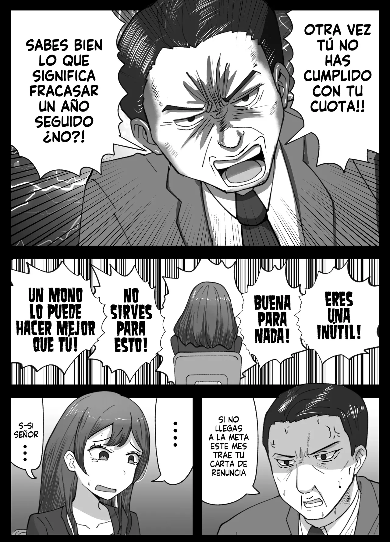 Eigyousaki de Kyokon Danshi ni soku hame saremashita| Un Chiquillo con una Gran Verga de Pronto me Violo en una Jornada de Ventas page 4 full