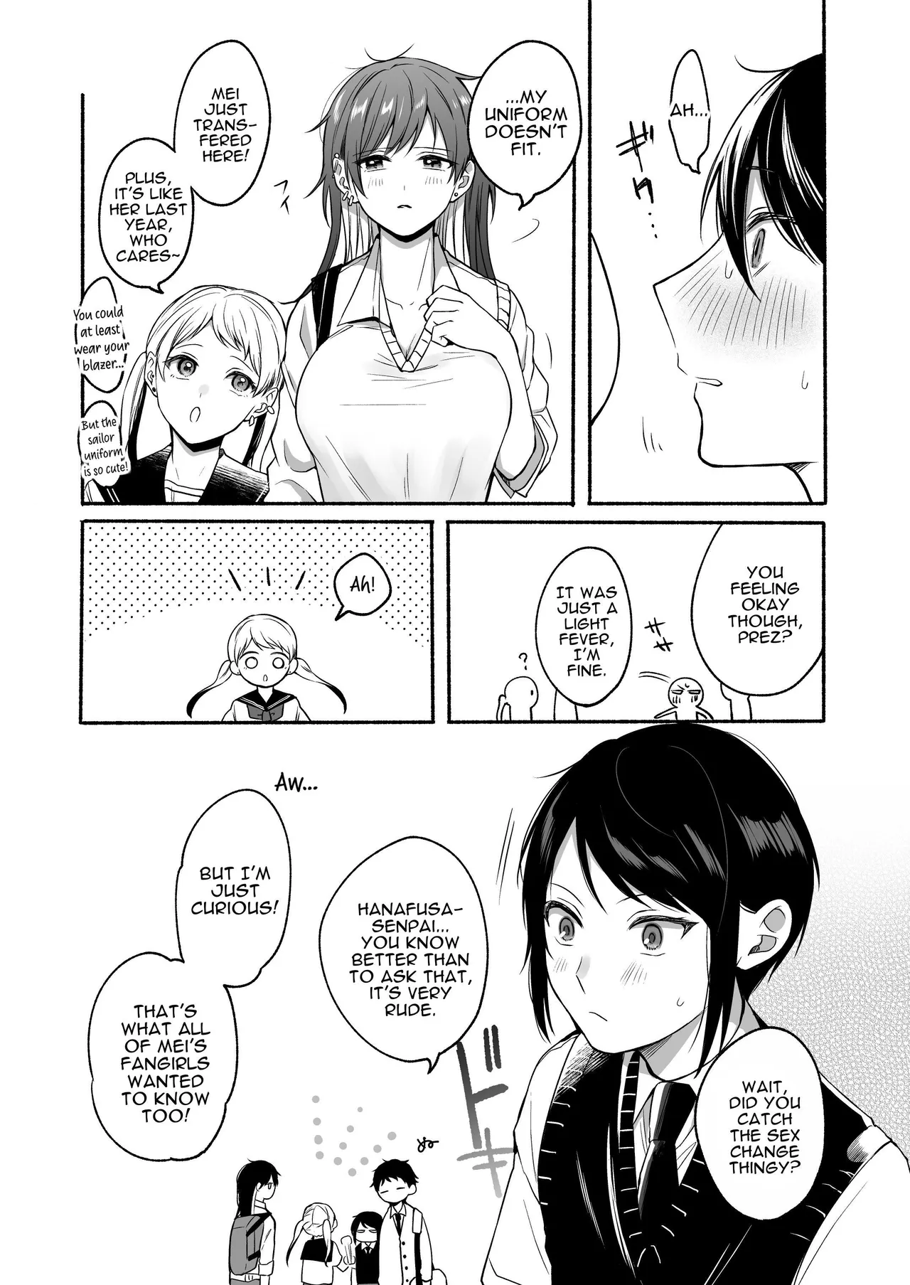 Genital Swap 2 ~even if we cannot return to being friends~ page 6 full