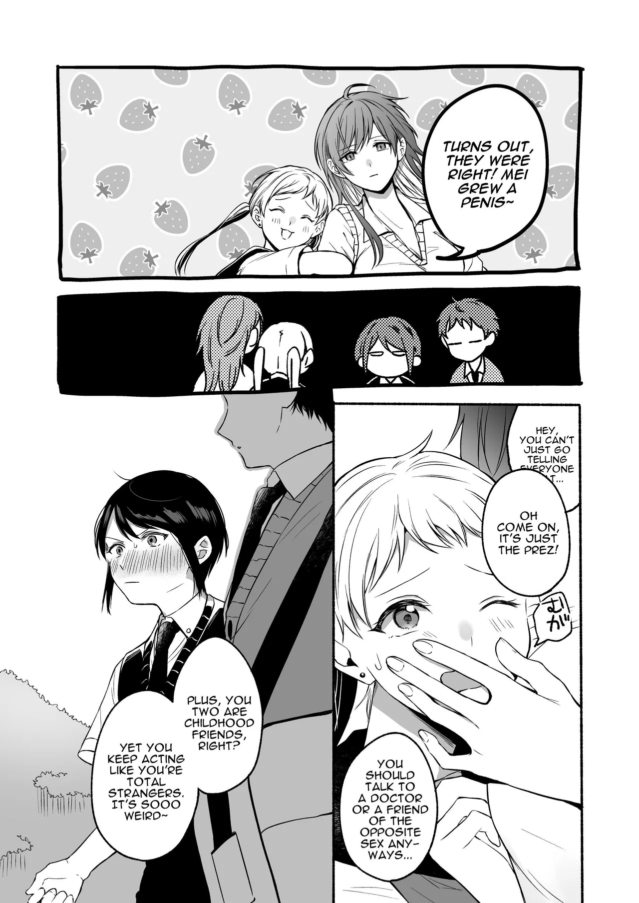 Genital Swap 2 ~even if we cannot return to being friends~ page 7 full