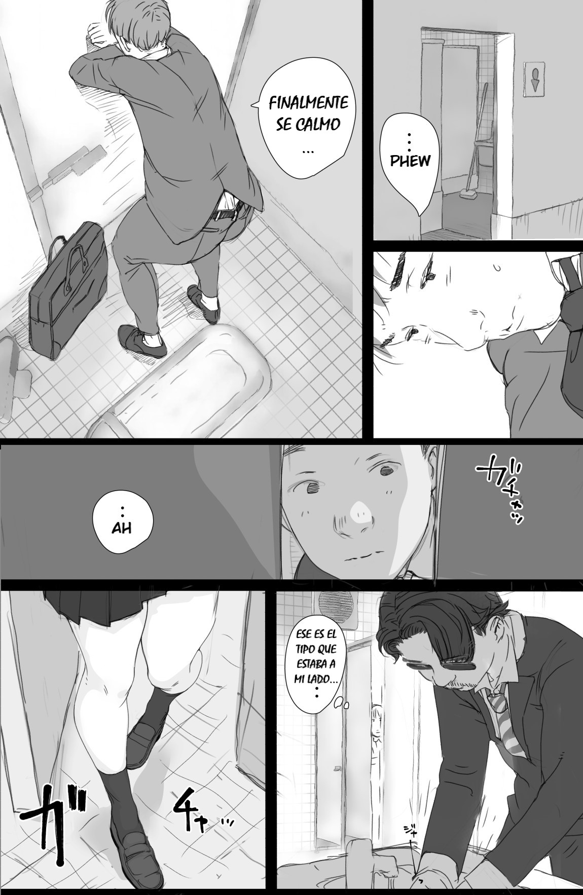 Tsuukin Densha de Oppai o Mise ni Kuru Musume ga Ite Komattemasu｜Estoy teniendo problemas con la chica que me enseña sus pechos en el tren de camino al trabajo cada vez que estamos cerca page 5 full