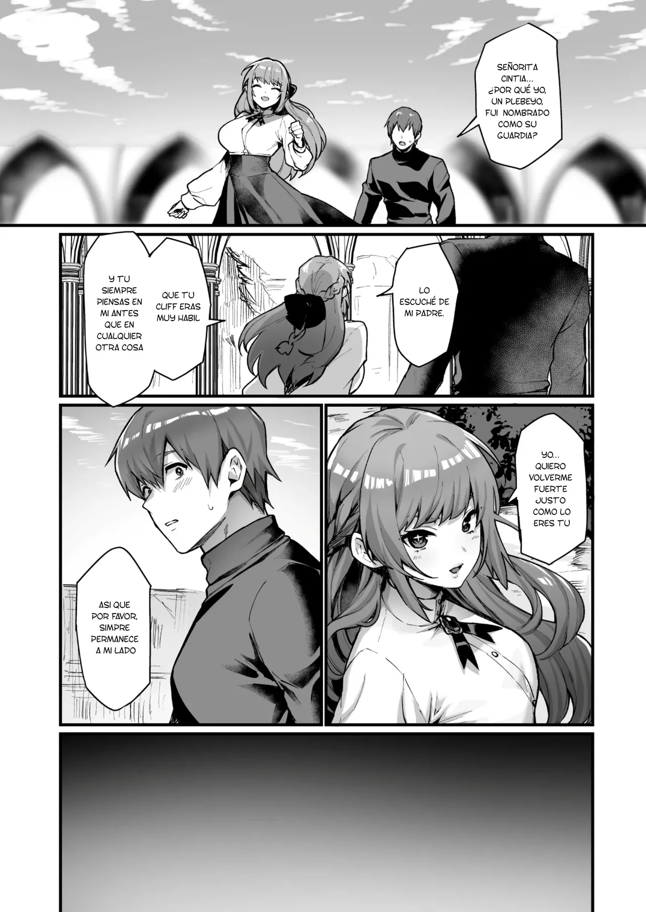 Goei Kishi no Irekawari Nyotaika Mission! | ¡Una misión para cambiar de cuerpo con el caballero escolta! page 2 full