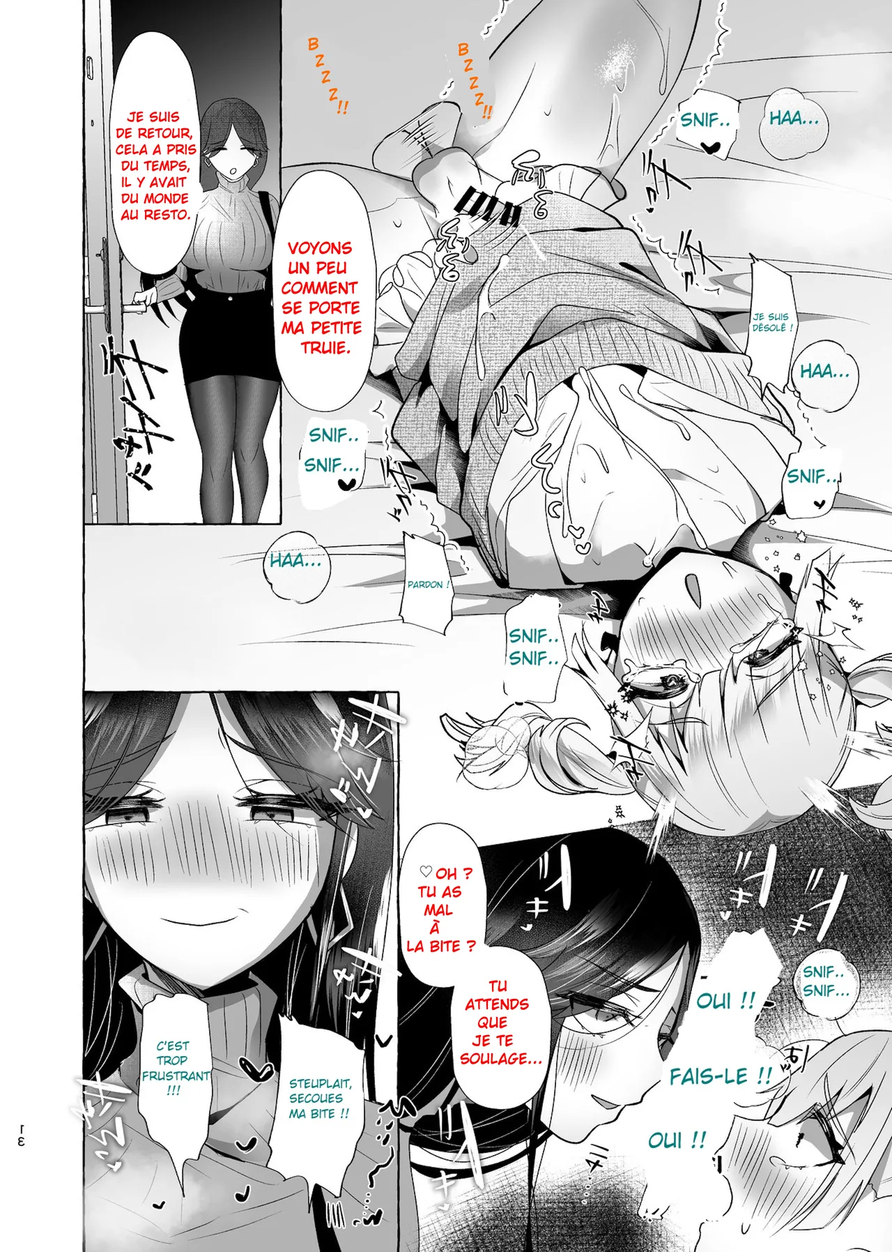 Shion 100% Feminisation ~ Du Choupi à la Truie ~ page 12 full