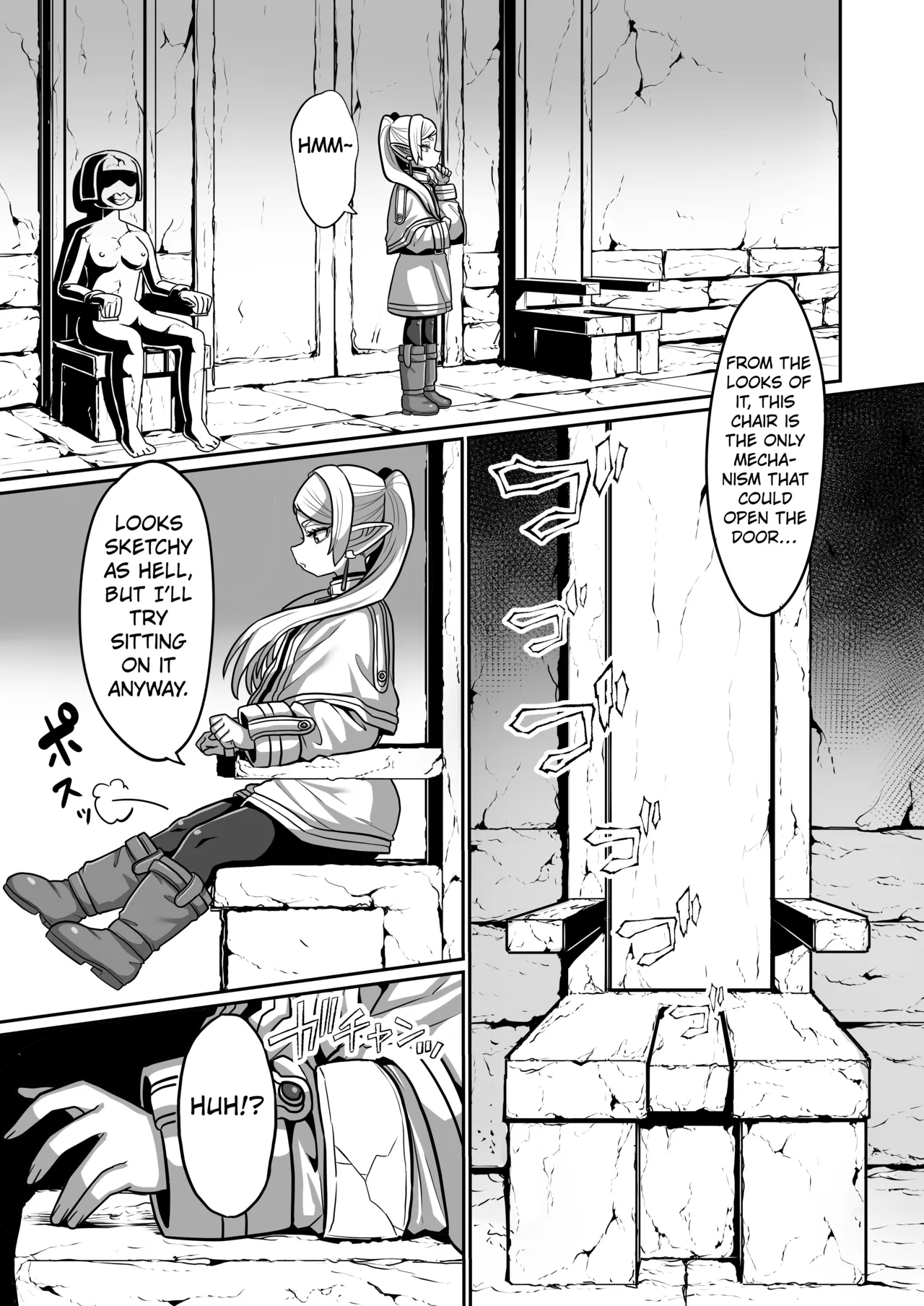 Frieren and the Erotic Trap Dungeon page 4 full