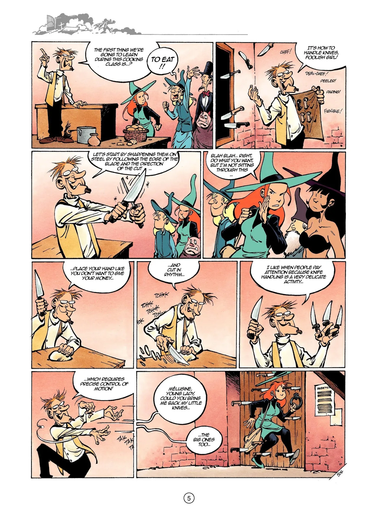 Mélusine #14 - Gilson & Clarke - The Devil's Kitchen, 2006 page 5 full