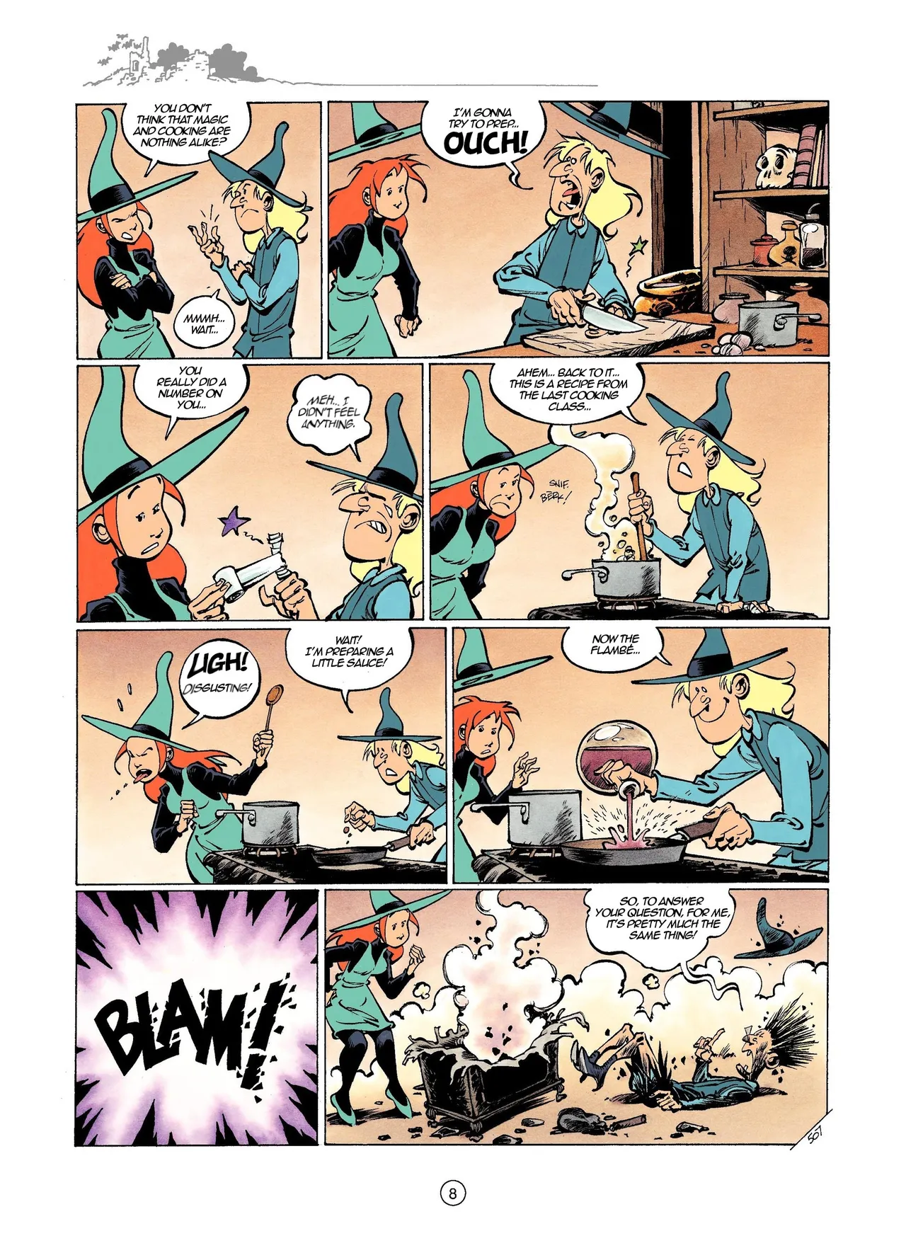 Mélusine #14 - Gilson & Clarke - The Devil's Kitchen, 2006 page 8 full