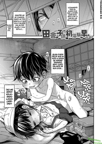 [Kyaradain] Inaka no Kodomo wa Hatsu Taiken ga Hayai-rashii (COMIC LO 2023-02) [Spanish] [Traducciones JL] [Decensored] [Digital] cover
