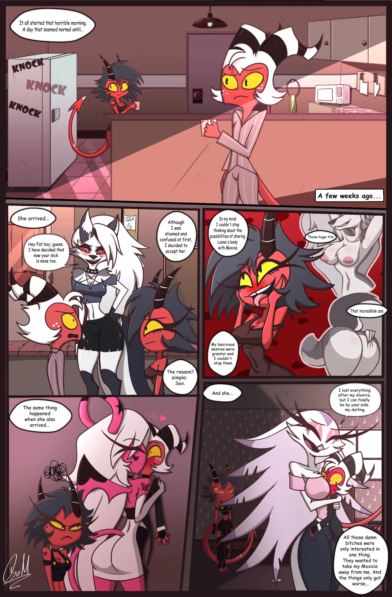 My life whit Moxxie page 3 full