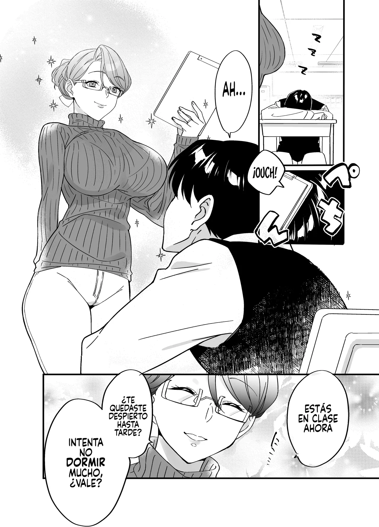 Akogare - Hitozuma Kyoushi wa Yowami o Nigirare Netorareru｜Akogare - Una Maestra Casada es Atrapada con su Secreto page 8 full