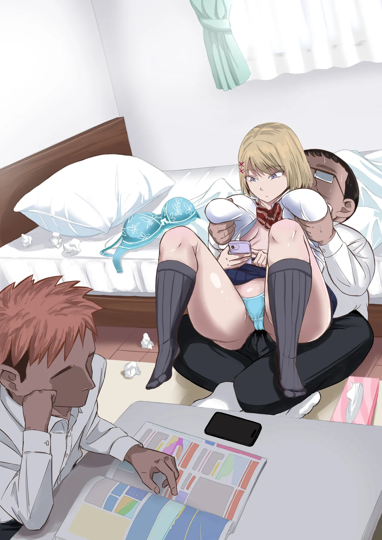 Douyara Boku Igai Ero no Gainen ga Kietappoi kara Toriaezu Kareshi no Me no Mae de Kanojo o Yattemita | It seems like everyone except me has lost their concept of eroticism, so I decided to fuck her in front of her boyfriend page 2 full