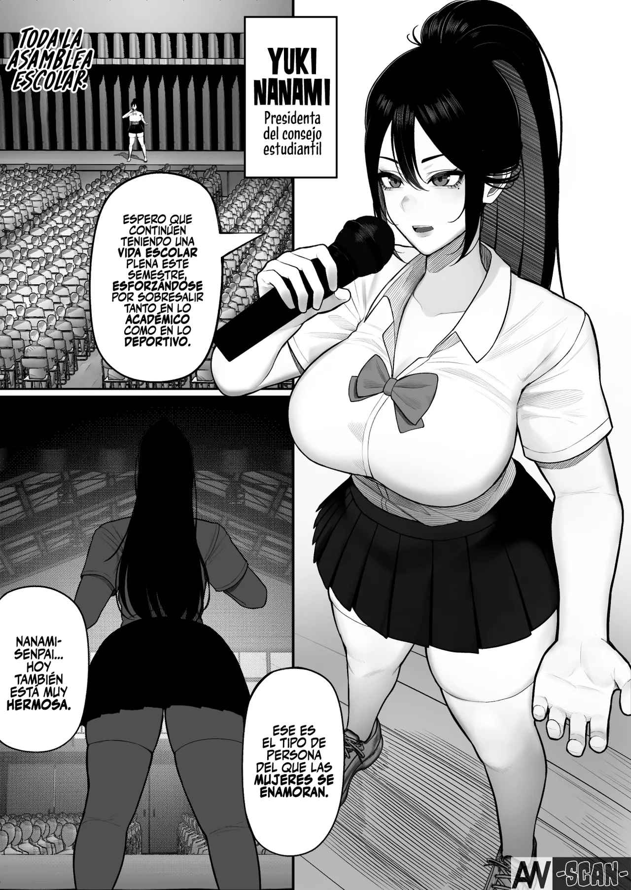Seito Kaichou wa Hojiritai｜La Presidenta del Consejo Estudiantil Quiere Meterlo page 3 full