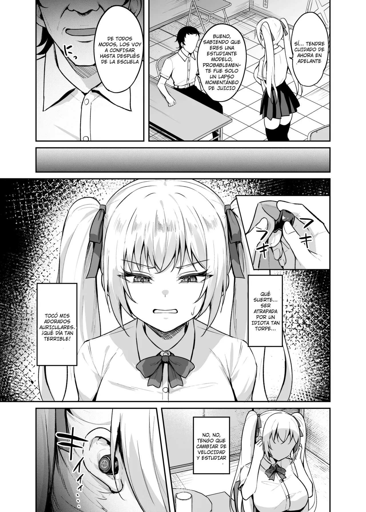 Saimin Earphone -Namaiki Onna o Joushiki Kaihen-｜Auriculares Hipnóticos -Reprogramando la Mente de una Chica Atrevida- page 12 full