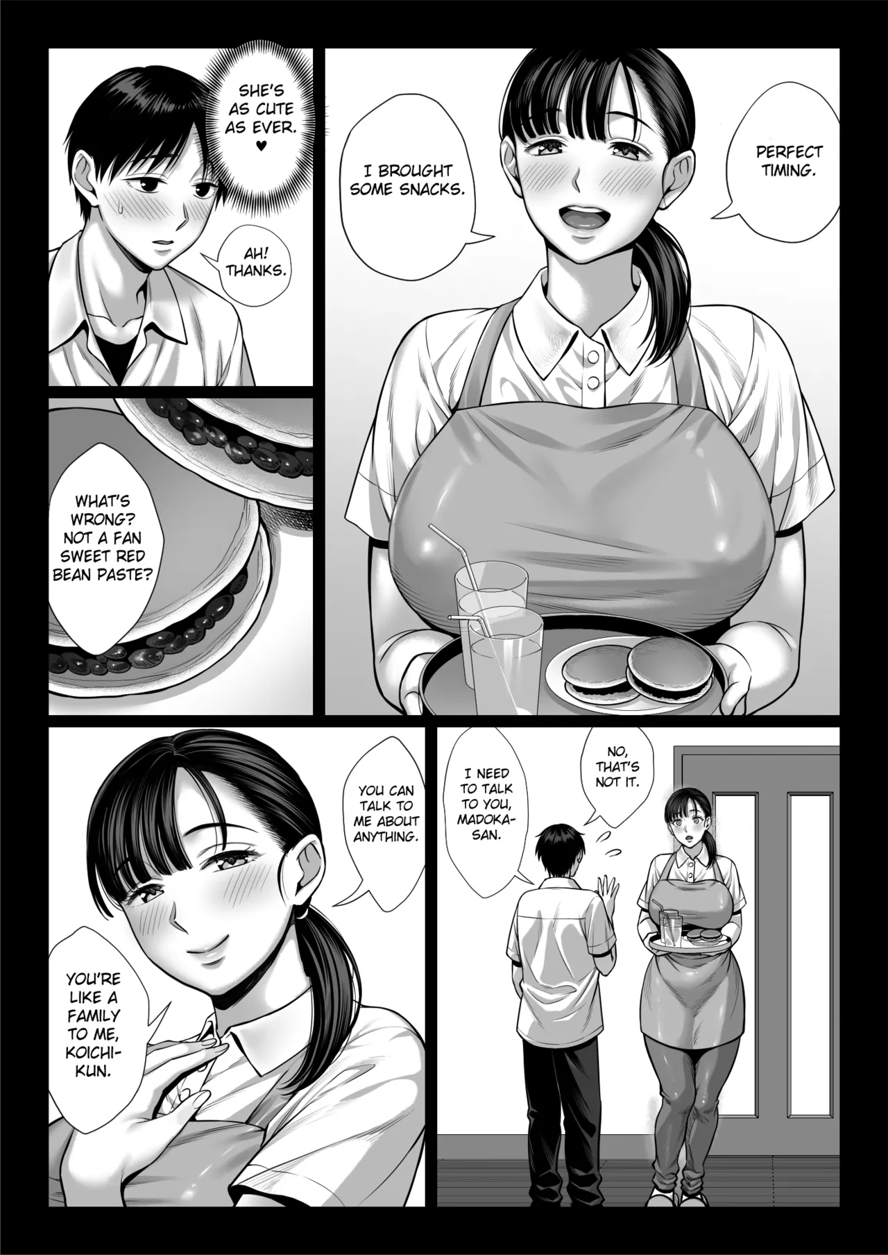 Zutto Akogare datta Dokyuusei no Mama to Yareta Hanashi Kuronuri ver page 8 full