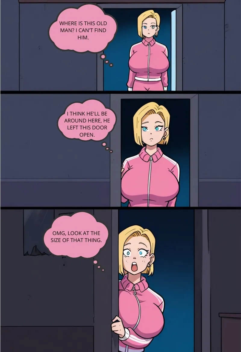 Master Roshi & Android 18 page 2 full