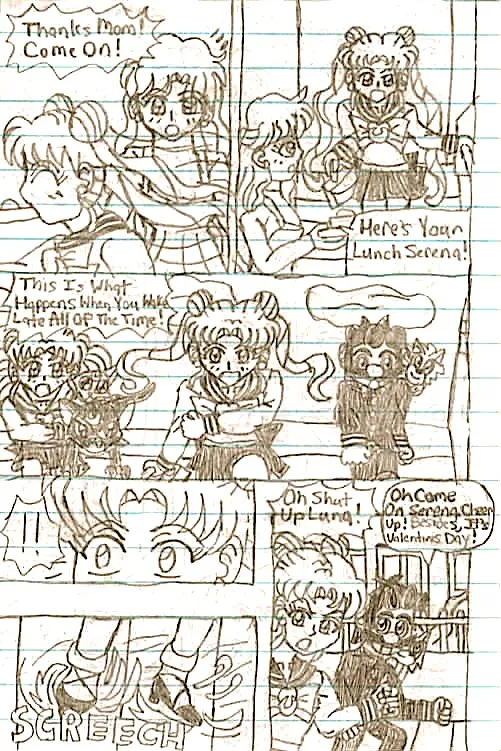 Mario & Sonic Valentines Special page 3 full